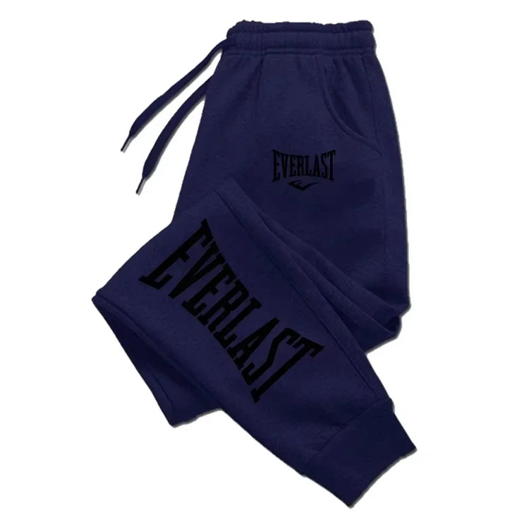 EVERLAST Men Women Jogging Sweatpants Running 2025 Trousers Fleece Streetwear Sport Oversized Jogger Sweat Pants 2025 Clothing - Swefashionstore