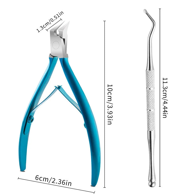 OURINER Toe Nail Clipper For Ingrown Or Thick Toenails