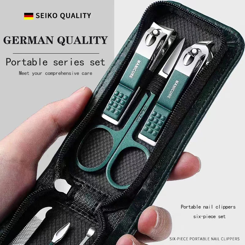 6 Pcs Travel Nail Scissors/Clippers Set Special Nail Manicure Beauty Tools