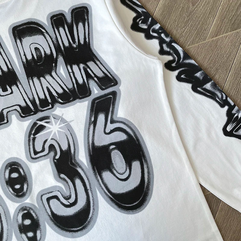 PATH TO PARADISE Airbrushed T-shirt - Swefashionstore