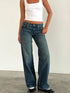 New Y2K High Waist Baggy Jeans for Women - Trendy and Comfortable Fashion - Swefashionstore