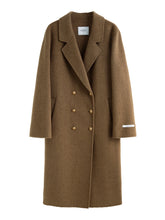 DUSHU 100% Wool Coat 2025 Winter Vintage Wool Coat - Swefashionstore