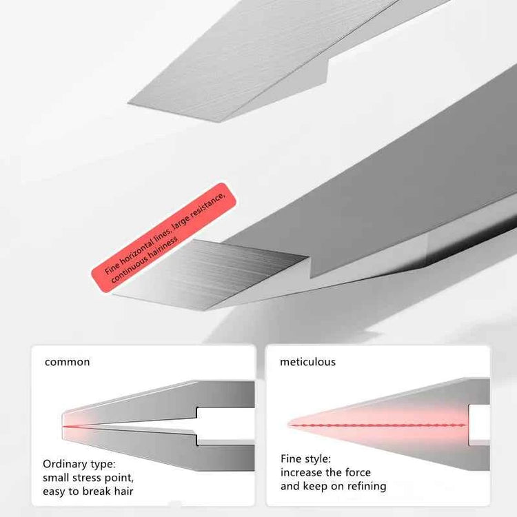 Eyebrow Tweezer Stainless Steel for Precise Hair Removal - Perfect Stainless Steel Eyebrow Tweezers - Swefashionstore