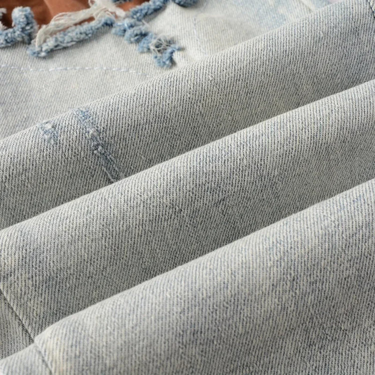 Trendyamiri European STYLE Jeans UNIQUE Design Slim Fit - Swefashionstore