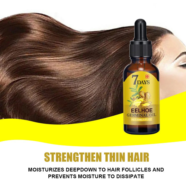 EELHOE Hair GROWTH Oil Natural Essentail ANTI-HAIR Loss Treatment - Swefashionstore