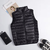 Autumn Winter Men Duck Down Vest 2025 Ultralight Sleeveless Puffer Vest - Swefashionstore