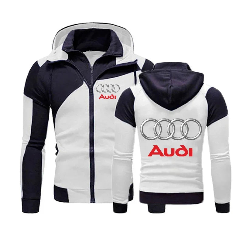 Audi Coats Audi Hoodie Jackets Men&