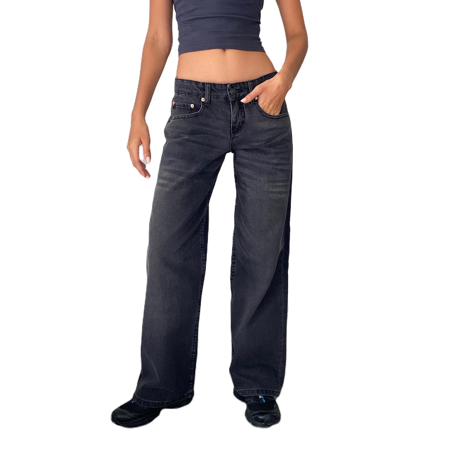 Women Casual Low Rise Jeans - Swefashionstore