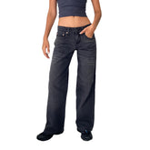 Women Casual Low Rise Jeans - Swefashionstore