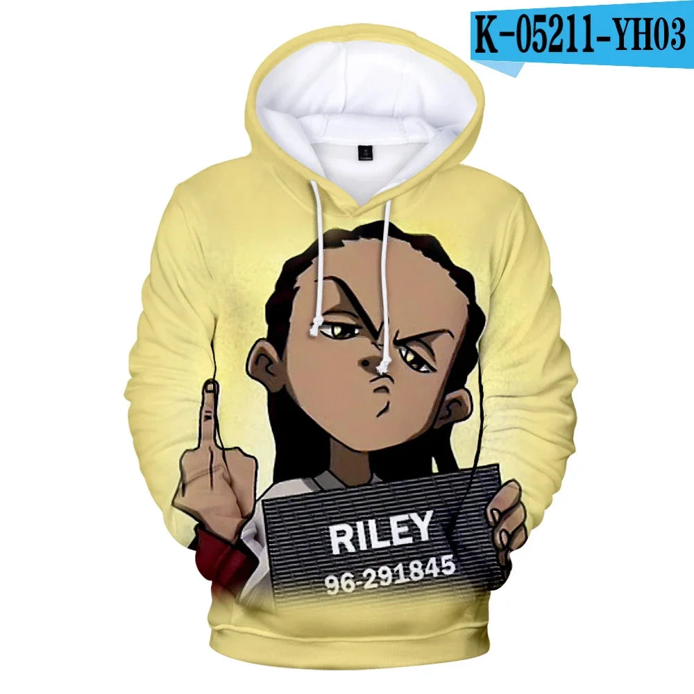 Die BOONDOSCKS Hoodies 3D FASHION Langarm-Sweatshirt