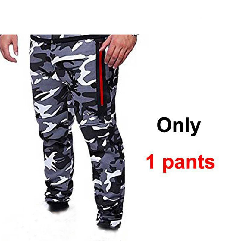 NEW Suits Hoodies and Pants Sets CAMO For Men Fashion