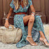 Long Bohemian Beach Dress for Women - 2025 Summer Style - Swefashionstore