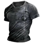 BESTSELLER Summer T-shirt Compass Printed - Swefashionstore