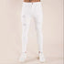 BESTSELLER White Embroidery Skinny RIPPED Jeans - Swefashionstore