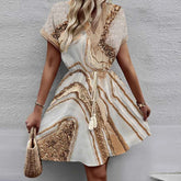 New Spring/Summer Bat Sleeves Lace V-Neck Top - Swefashionstore