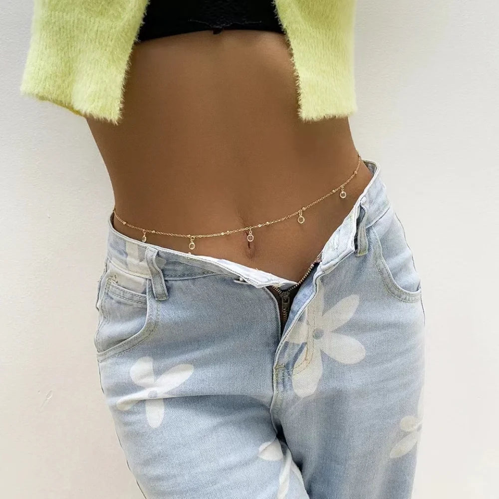 Belly Belt Body Chain Fashion Jewelry