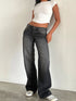 New Y2K High Waist Baggy Jeans for Women - Trendy and Comfortable Fashion - Swefashionstore