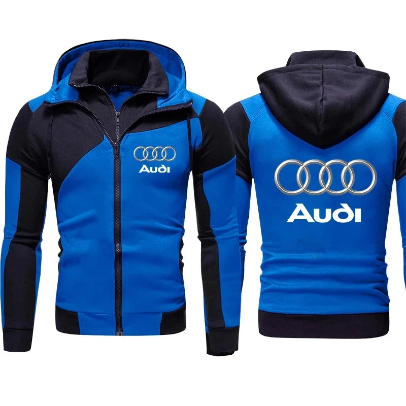 Audi Coats Audi Hoodie Jackets Men&