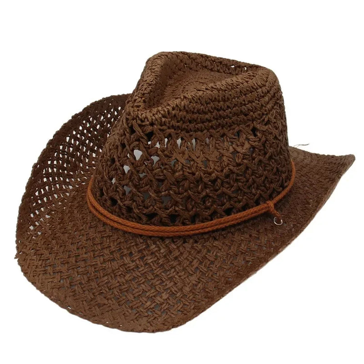 Western Cowboy Sun Hat for Men and Women - Swefashionstore