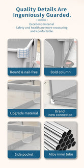 NEW Large Indoor Baby-Playground with PROTECTIVE Angle Activities FENCE for Baby - Swefashionstore