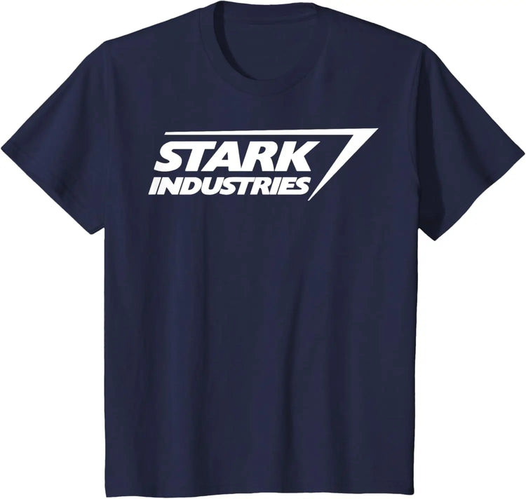 Marvel Iron Man Stark Industries Logo T-Shirt - Swefashionstore