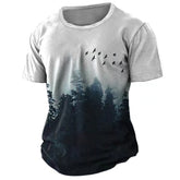 BESTSELLER Summer T-shirt Compass Printed - Swefashionstore