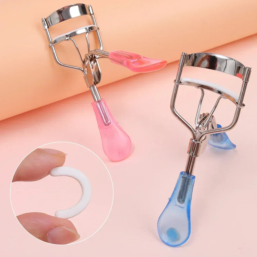 Eyelash Curler With Silicone Strip Eye Makeup Tool