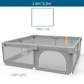NEW Large Indoor Baby-Playground with PROTECTIVE Angle Activities FENCE for Baby - Swefashionstore