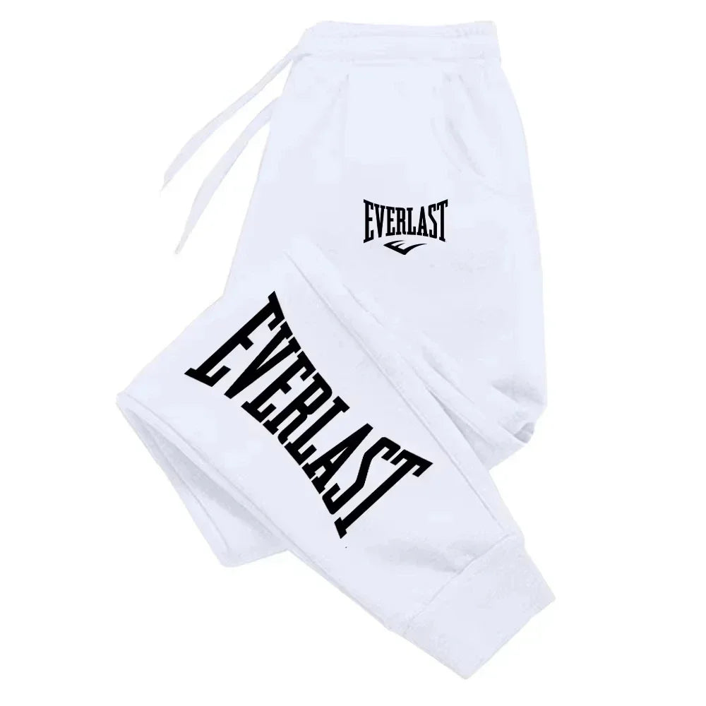 EVERLAST Men Women Jogging Sweatpants Running 2025 Trousers Fleece Streetwear Sport Oversized Jogger Sweat Pants 2025 Clothing - Swefashionstore