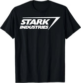 Marvel Iron Man Stark Industries Logo T-Shirt - Swefashionstore