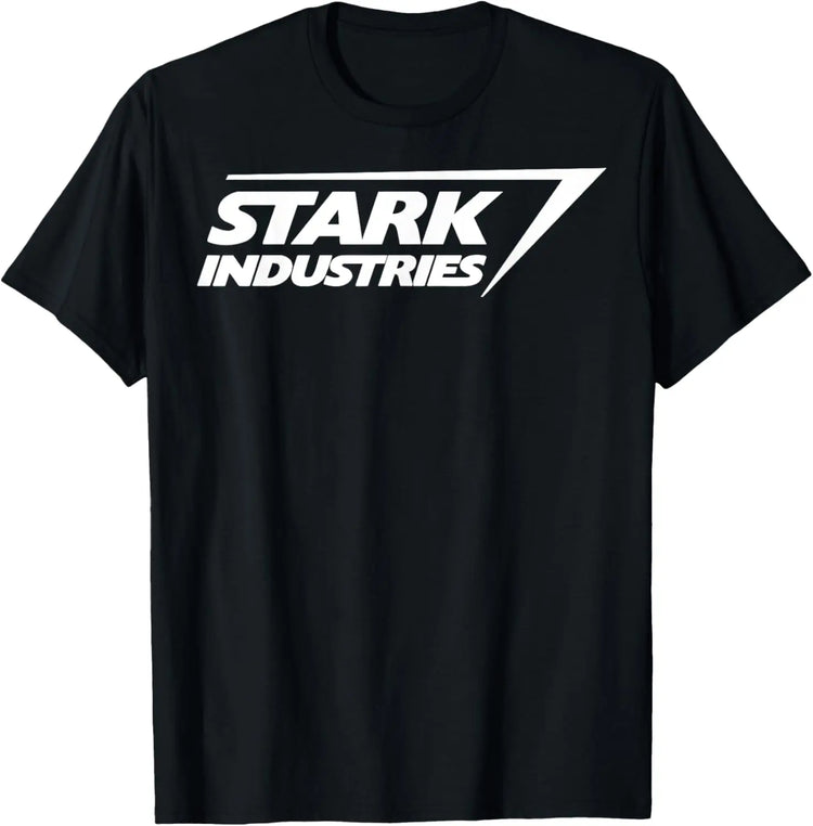 Marvel Iron Man Stark Industries Logo T-Shirt - Swefashionstore