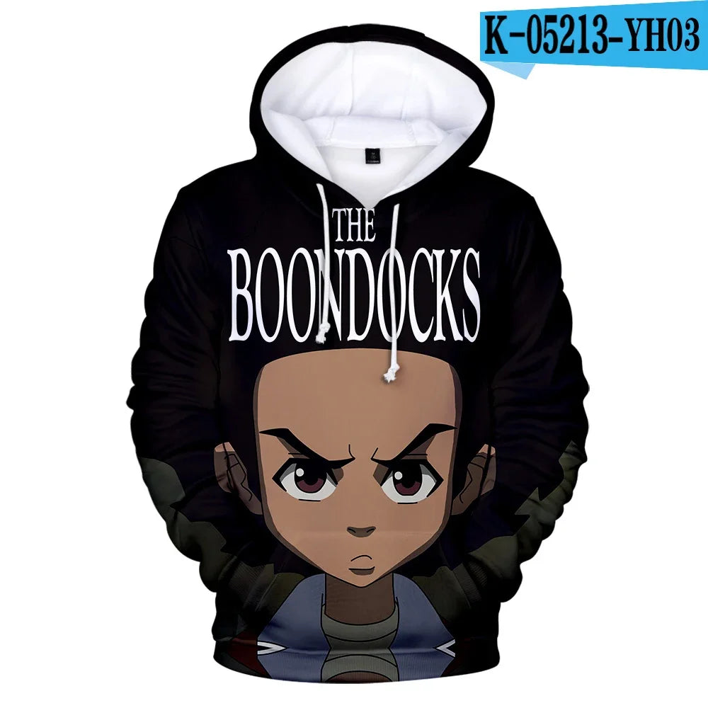 Die BOONDOSCKS Hoodies 3D FASHION Langarm-Sweatshirt