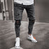 FASHION Skinny Ripped Denim Biker Jeans High Quality - Swefashionstore