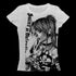 MOOYUFON Y2k ANIME Streetwear O-neck 90s Text Printing Tops - Swefashionstore