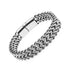 Stainless Steel Double Wolf Head Bracelet - Swefashionstore