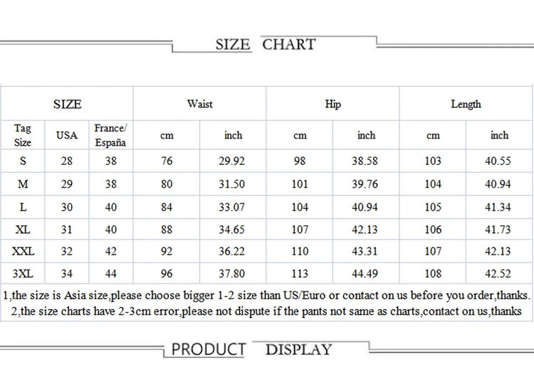 RETRO Moto Biker Straight Elastic Jeans Streetwear Y2K - Swefashionstore