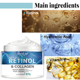Retinol Cream For Men Remove Face & Neck Firming Moisturizing Skin Retinol Face Cream Hydrating Facial Treatment - Swefashionstore