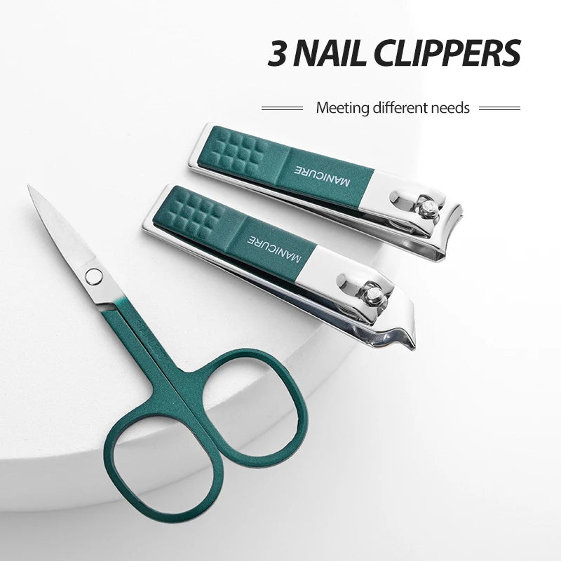 6 Pcs Travel Nail Scissors/Clippers Set Special Nail Manicure Beauty Tools