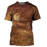 Camouflage Hunting Animals Quail 3D Print - Swefashionstore