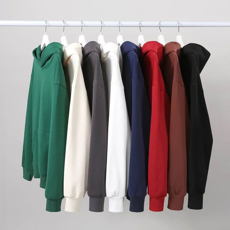 SYCPMAN Heavy Weight Cotton Hooded Sweater - Swefashionstore
