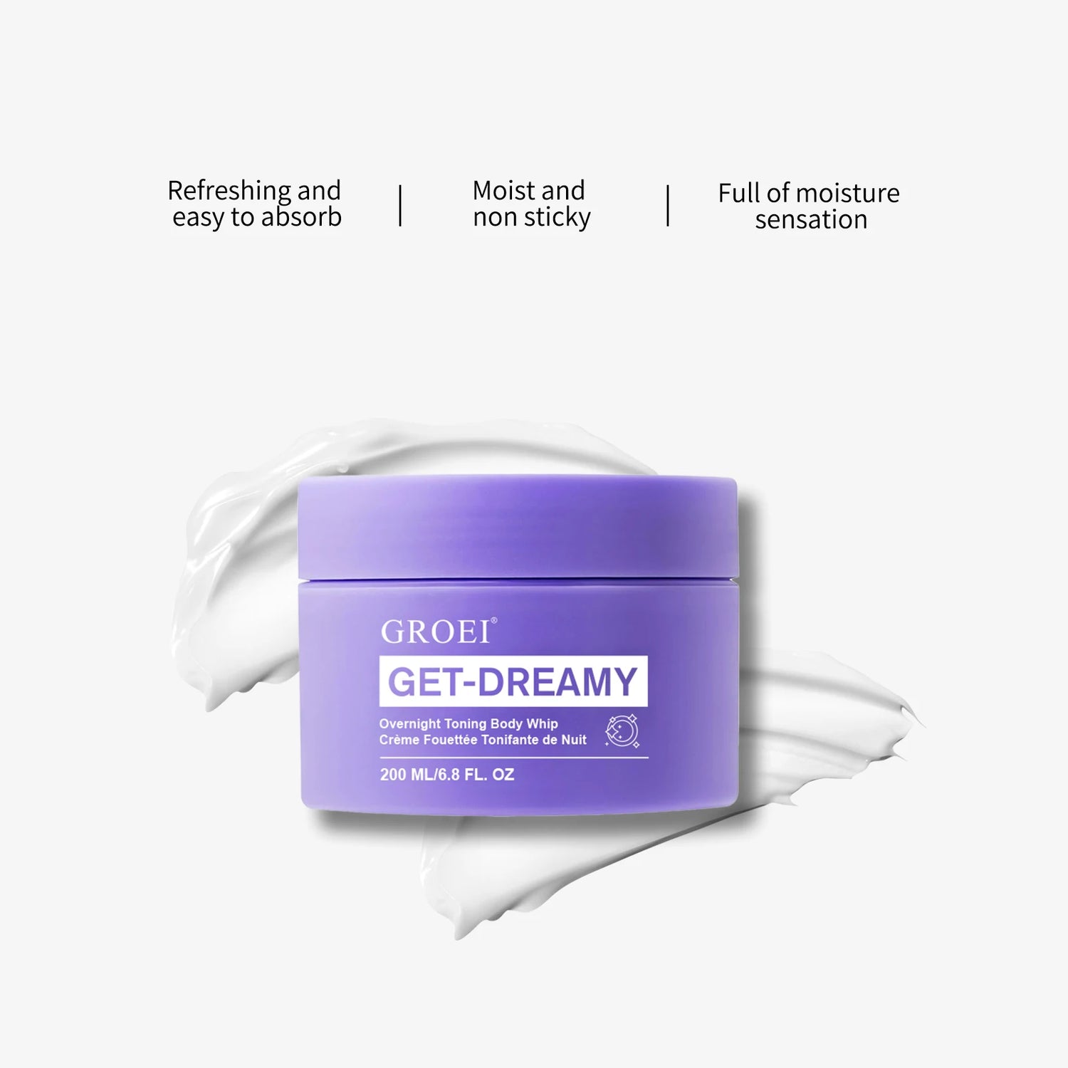 200ML Overnight Toning Whip Get, Dreamy Overnight Toning Body,Firming Deep Hydration Smooths & Brightens For Loose Skin Gift - Swefashionstore