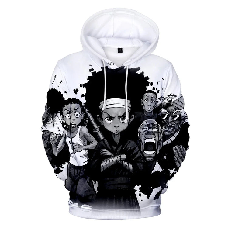 The BOONDOSCKS Hoodies 3D FASHION Long Sleeve Sweatshirt - Swefashionstore