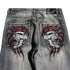 Retro Y2k Pants Hip Hop Skull Pattern Streetwear - Swefashionstore
