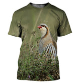 Camouflage Hunting Animals Quail 3D Print - Swefashionstore
