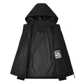Waterproof Lightweight Raincoat with Hood for Outdoor Adventures - Swefashionstore