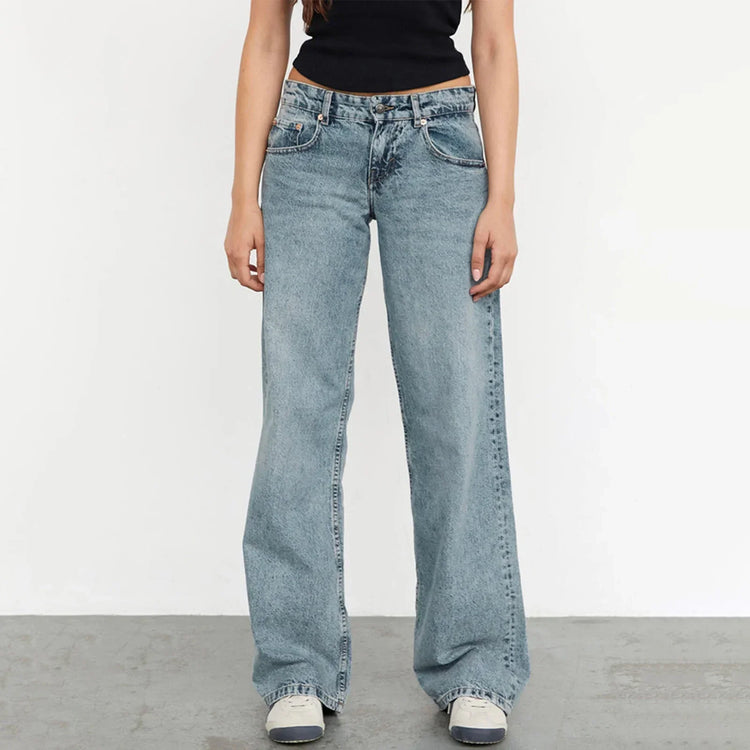 Women Casual Low Rise Jeans - Swefashionstore