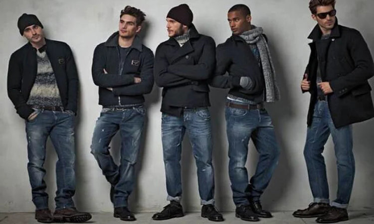 Streetwear Fashion Men Jeans Ripped Stretch Elastic Slim Fit - Swefashionstore