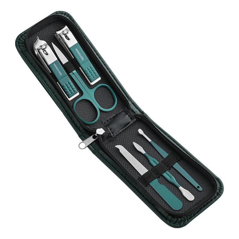 6 Pcs Travel Nail Scissors/Clippers Set Special Nail Manicure Beauty Tools - Swefashionstore