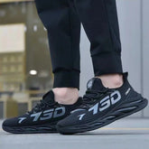 Shoes for Men Casual Slip on Fashion Sneakers Breathable Running Shoes Outdoor Walking Training Tennis Shoes - Swefashionstore