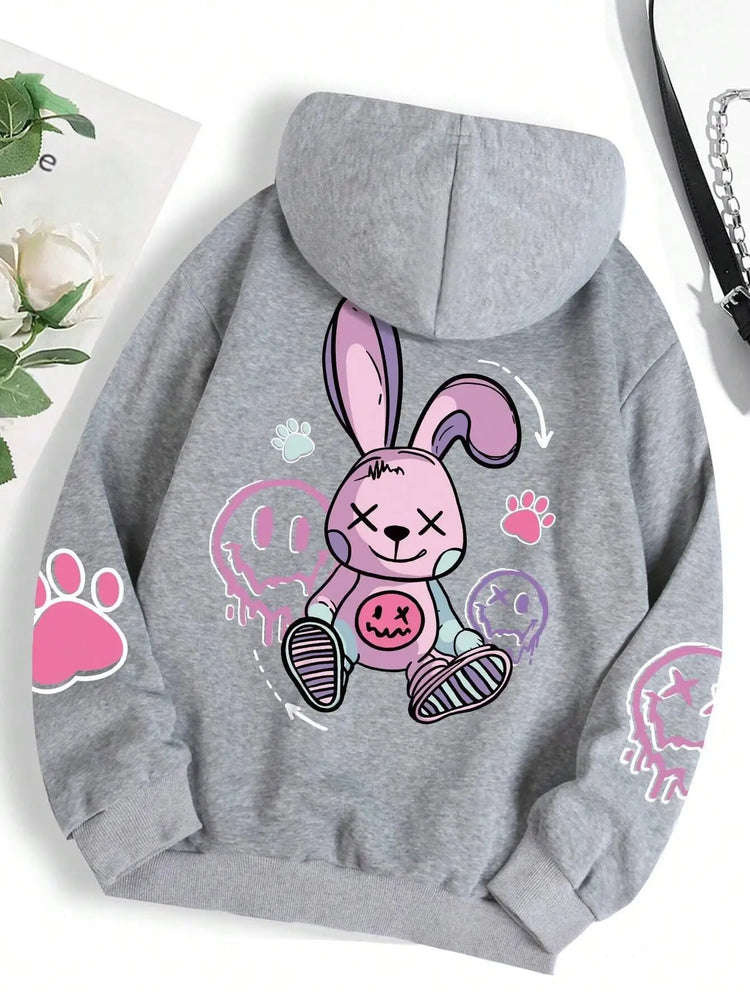 TEEKOSSC Street Casual Printed Female Hoodie - Swefashionstore